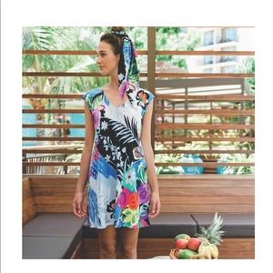 Jams World Sherry Dress in Tropical Love Print